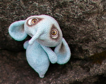 217 Crochet Pattern - Elephant Fanya - Amigurumi soft toy PDF file by Pertseva Etsy