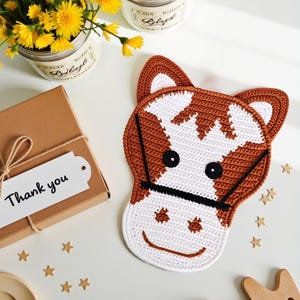 Horse Decor Crochet Pattern – Easy Amigurumi PDF (Digital Download) [034 Zabelina] image 8