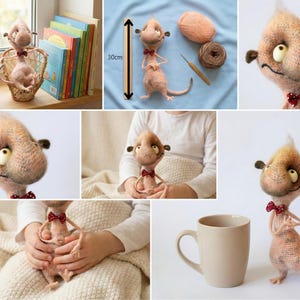 092 Funny Meerkat with wire frame - Amigurumi Crochet Pattern PDF file by Pertseva Etsy image 2