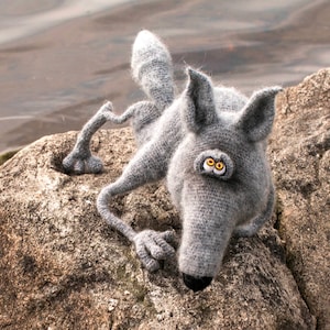 192 Crochet Pattern - Arnold the Wolf - Amigurumi toy PDF file by Pertseva Etsy