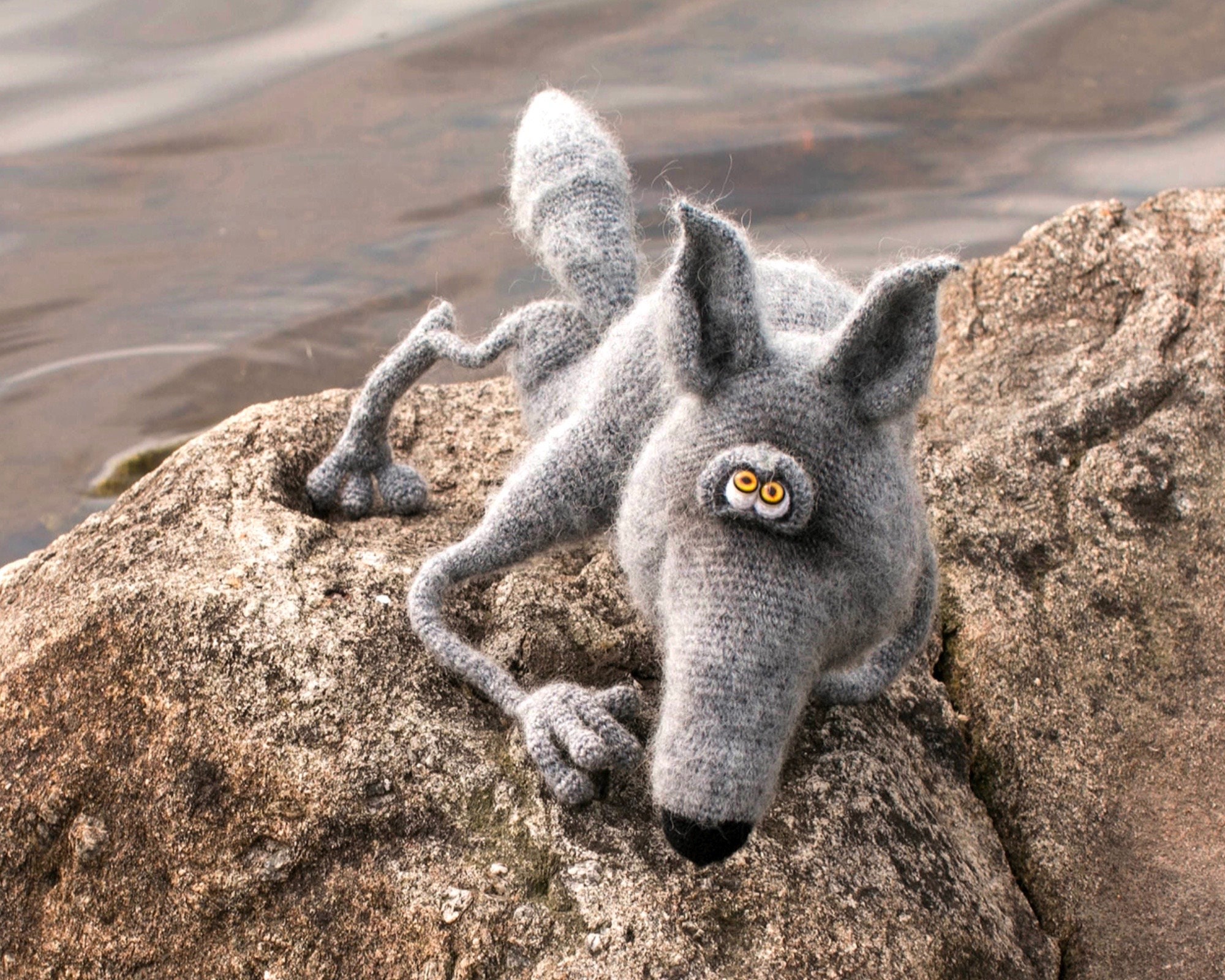 30 Wolf Crochet Patterns to Stitch for Woodland Decor, Gifts, and Amigurumi Displays 8 Arnold the Wolf Amigurumi Pattern