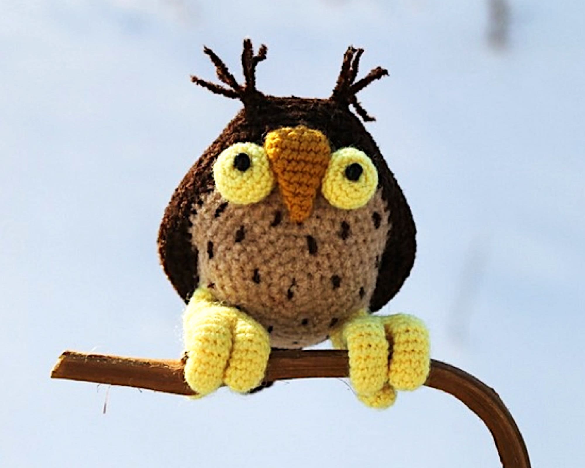 Charming Witch Owl Amigurumi Pattern
