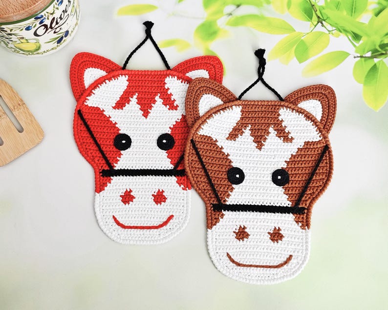 Horse Decor Crochet Pattern – Easy Amigurumi PDF (Digital Download) [034 Zabelina] image 9