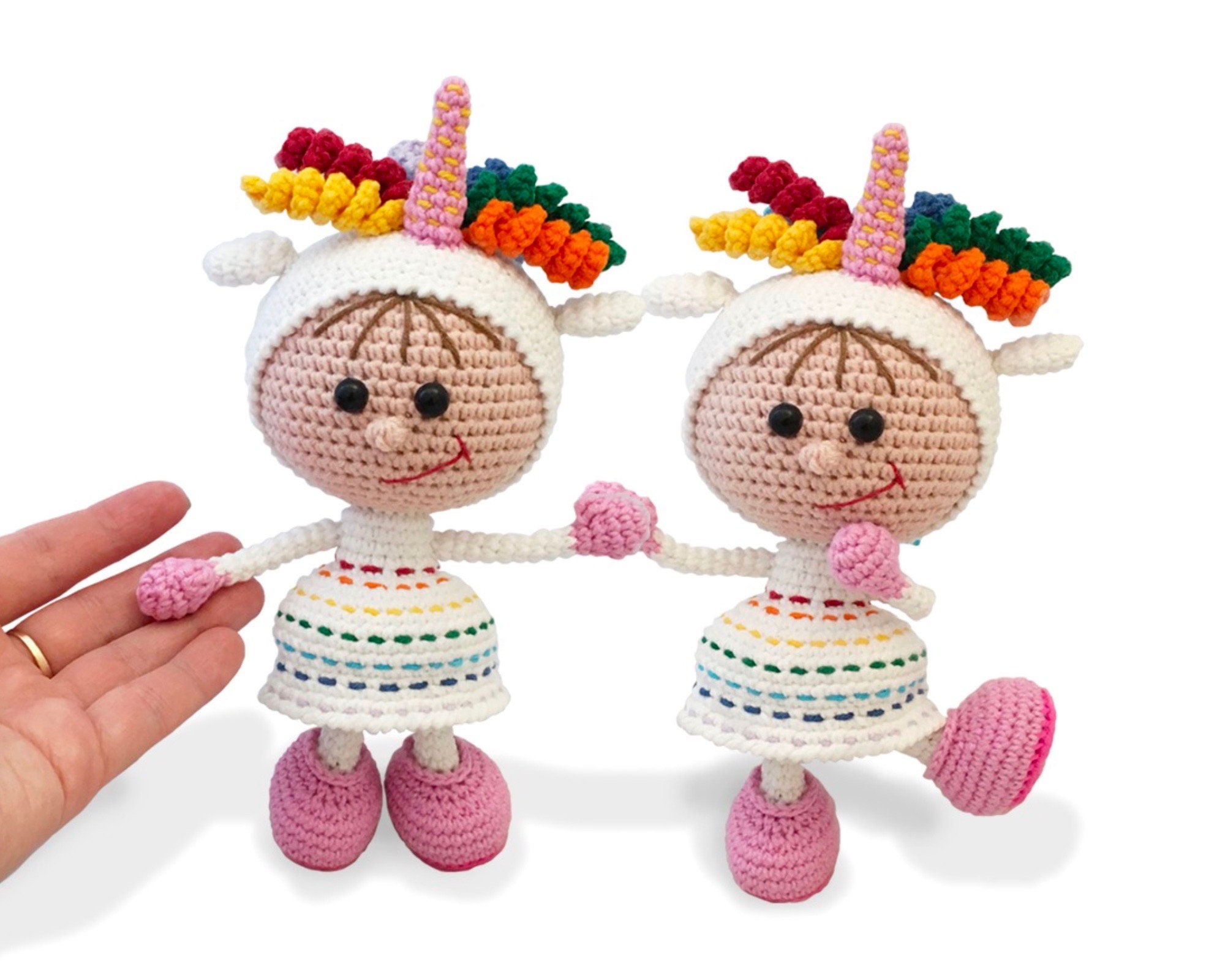 30 Unicorn Crochet Patterns to Spark a Little Handmade Magic 2 Girl in Unicorn Outfit Amigurumi Crochet Pattern
