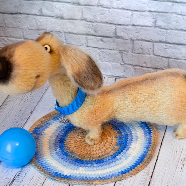 170 Crochet Pattern - Dog Dachshund Coconut - Amigurumi soft toy PDF file by Ogol Etsy