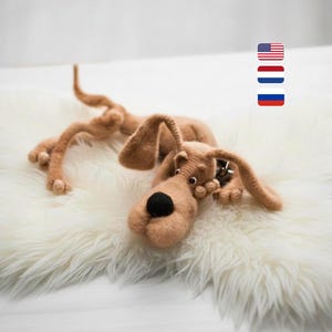 164 Hund Häkelanleitung - Jiggers der dünne Hund zuhause Freund - Amigurumi Stofftier mit Drahtgestell Erweitert PDF Datei von Pertseva Etsy