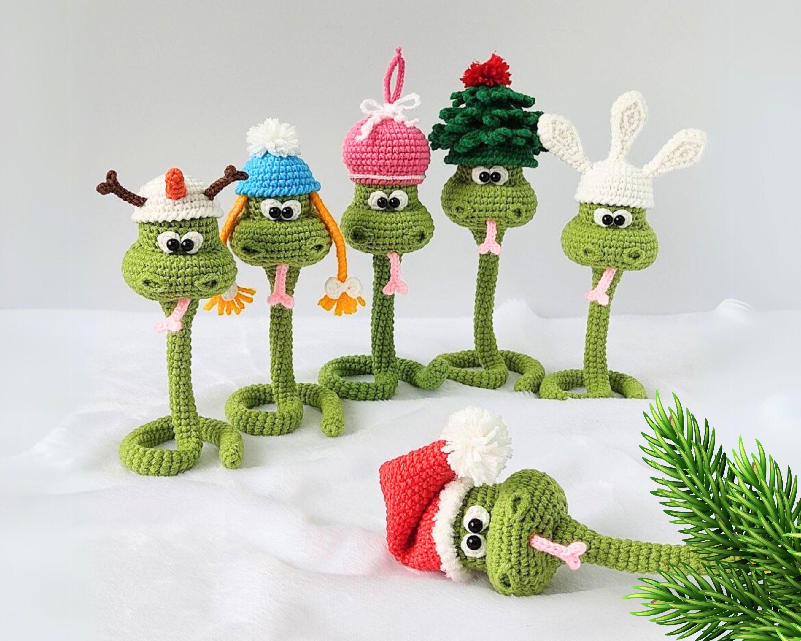 Easy Snake Cable Tie Crochet Pattern