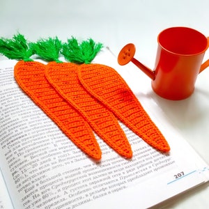 322 Crochet Pattern - Carrot vegetable Easter Applique, Bookmark or decor - Amigurumi PDF file by Zabelina Etsy