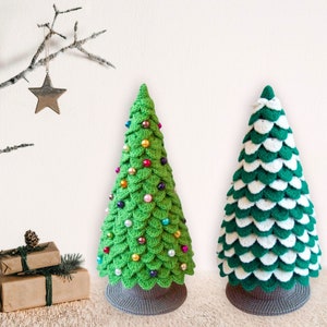 085 Crochet Pattern / Christmas Tree / New Year Project / Easy Crochet/ Home decor / DIY Craft Amigurumi - by Zabelina Etsy