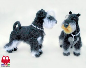 knitted schnauzer pattern