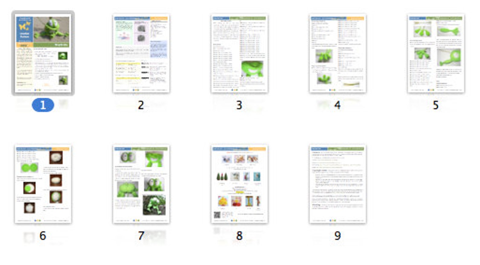 013 Frog Kvolya toy with wire frame Amigurumi Crochet Etsy