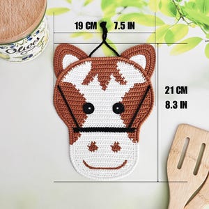 Horse Decor Crochet Pattern – Easy Amigurumi PDF (Digital Download) [034 Zabelina] image 6