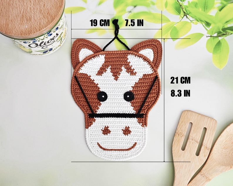 Horse Decor Crochet Pattern – Easy Amigurumi PDF (Digital Download) [034 Zabelina] image 6