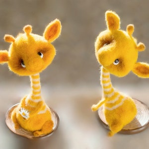 250 Crochet Pattern - Ray the Giraffe - Amigurumi soft toy PDF file by Pertseva Etsy