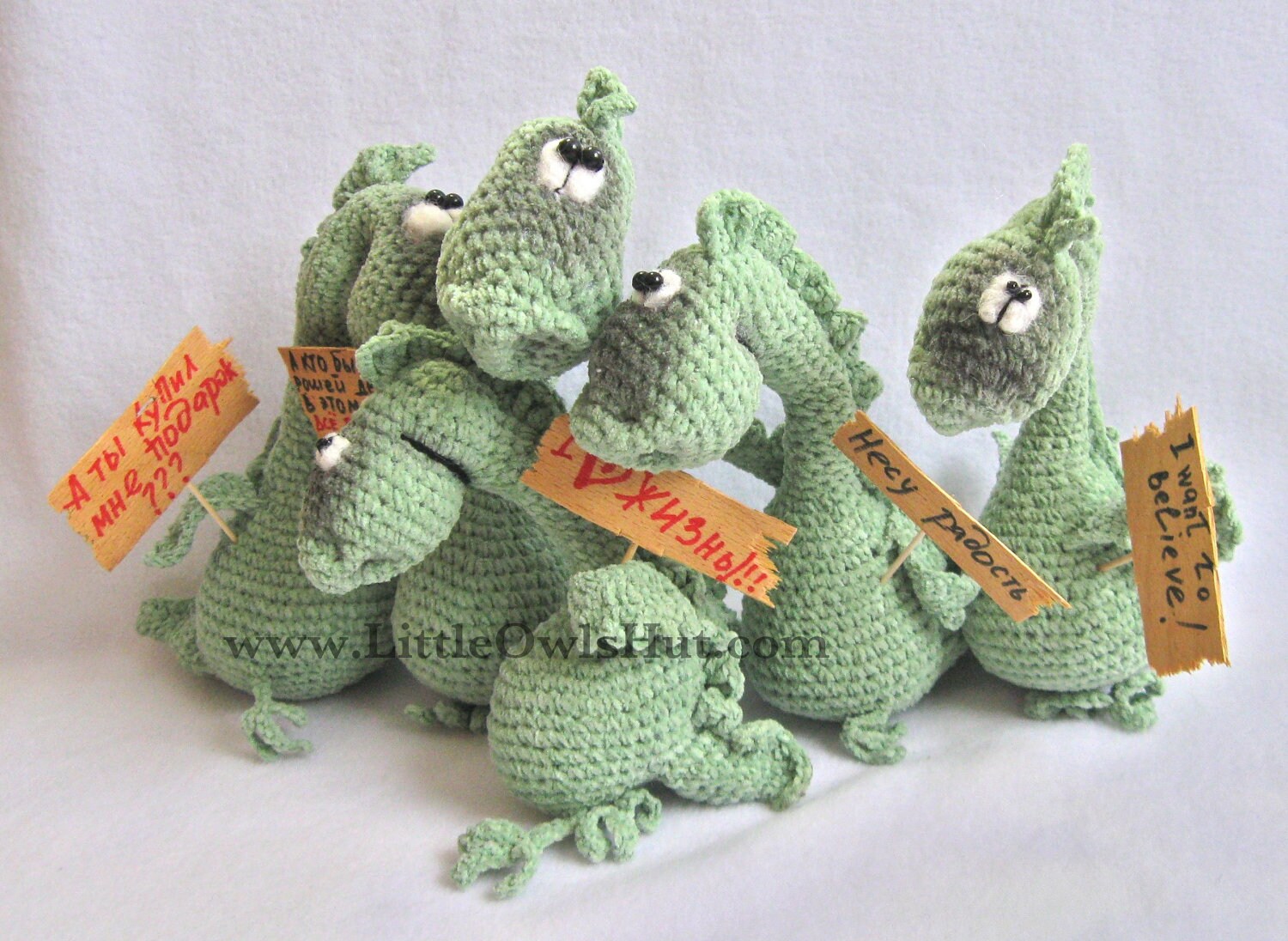 007 Dragon Draco - Amigurumi crochet pattern - PDF file by Pertseva E…