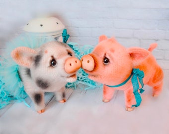 210 Crochet Pattern - Cute Little Pig - Amigurumi soft toy PDF file by Ogol Etsy