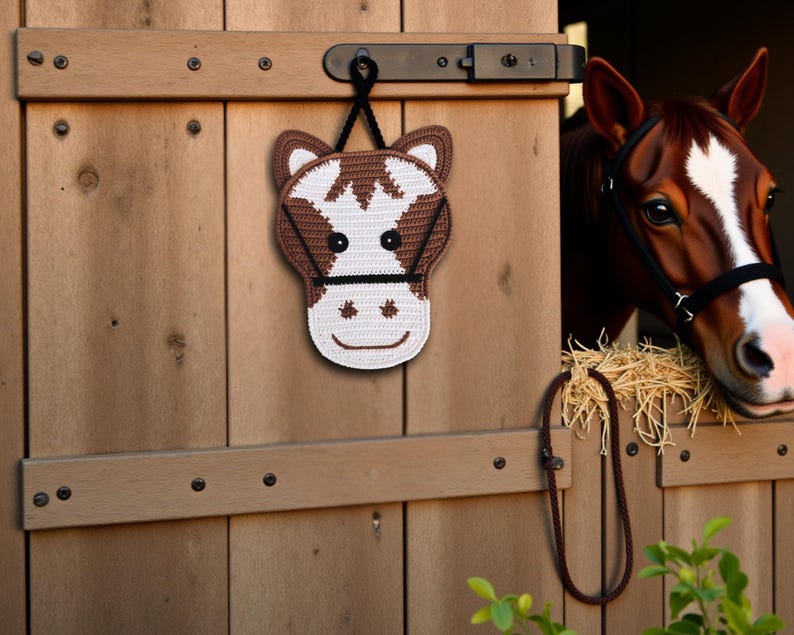 Horse Decor Crochet Pattern – Easy Amigurumi PDF (Digital Download) [034 Zabelina] image 4