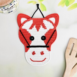Horse Decor Crochet Pattern – Easy Amigurumi PDF (Digital Download) [034 Zabelina] image 10