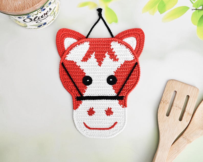 Horse Decor Crochet Pattern – Easy Amigurumi PDF (Digital Download) [034 Zabelina] image 10