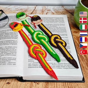 014 Easy häkelanleitung - Schlangenboa Applikation, Lesezeichen oder Dekor PDF-Datei Zabelina Etsy