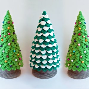 085 Crochet Pattern Christmas Tree New Year Amigurumi - by Zabelina Etsy