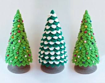 085 Crochet Pattern Christmas Tree New Year Amigurumi - by Zabelina Etsy