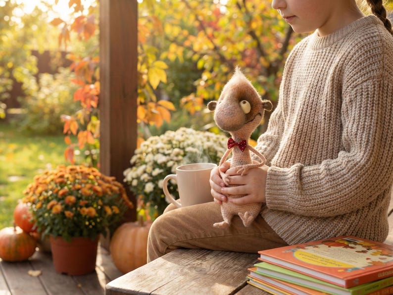 092 Funny Meerkat with wire frame - Amigurumi Crochet Pattern PDF file by Pertseva Etsy image 6