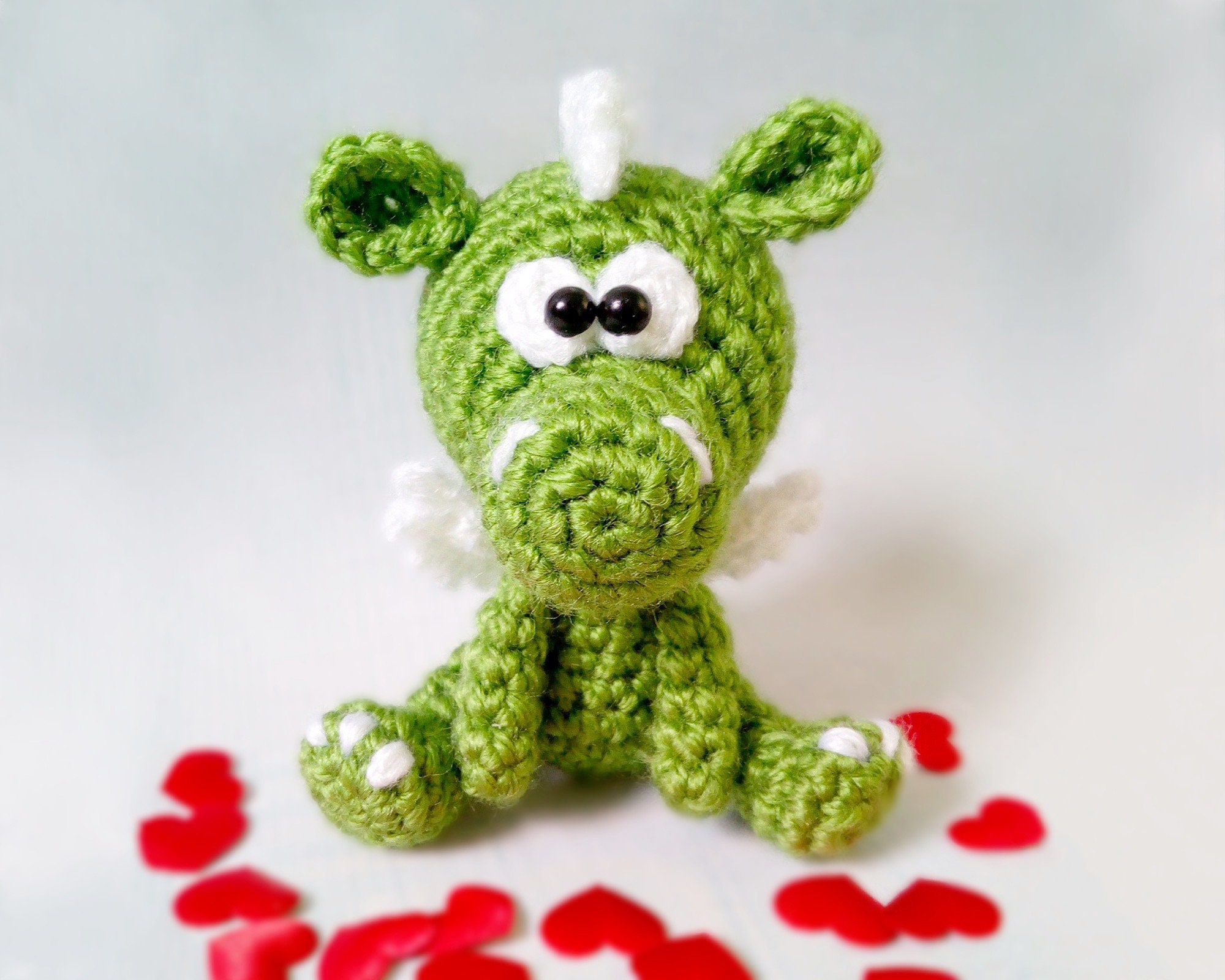 30 Dinosaur Crochet Patterns for Roaring Cute Amigurumi Projects 10 Little Dragon Dinosaur Amigurumi Pattern