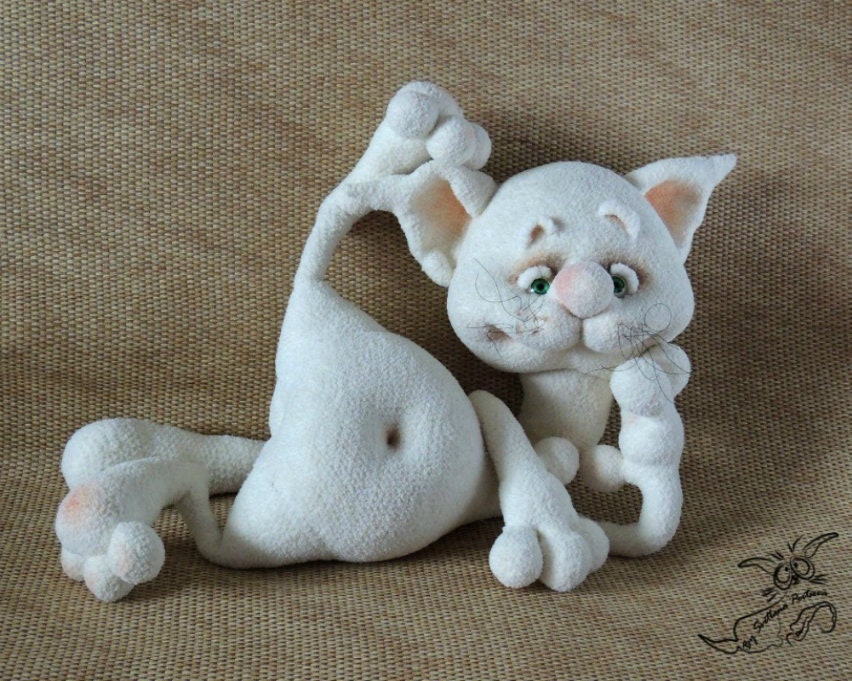198 Crochet Pattern Jeremy the Cat Amigurumi toy PDF file ...