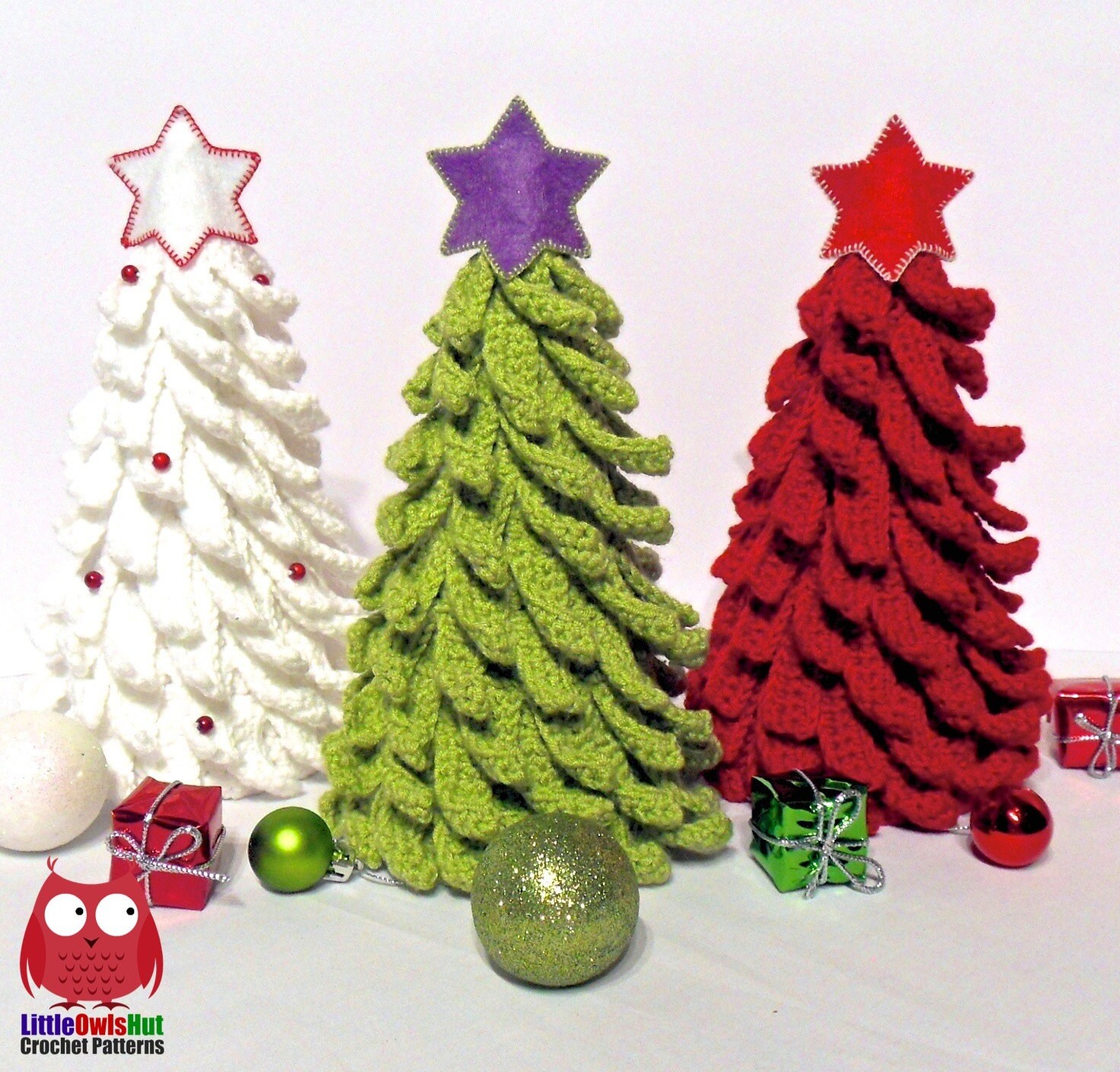 001 Christmas Tree. New Year pattern. Amigurumi Crochet Pattern. Chri…