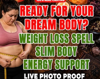 Dream Body Transformation Spell | Weight Loss, Beauty, Confidence & Glow Up Ritual | Same Day Casting