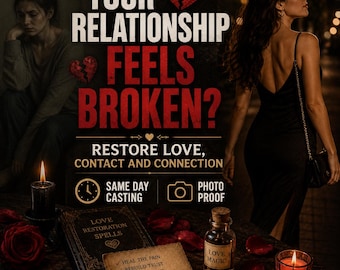 Restore Your Relationship Spell | Reconciliation, Reconnection & Bring Them Back Love Ritual | Same Day Casting