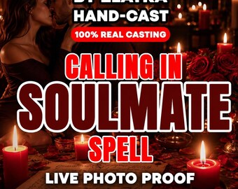 Soulmate Love Spell | Manifest True Love, Attract Your Divine Partner & Call In New Love | Same Day Casting