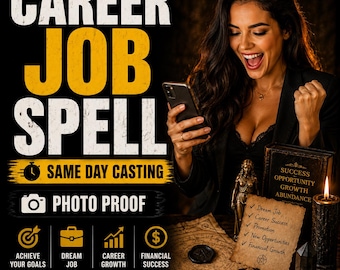 Dream Career Manifestation Spell | Job Opportunities, Promotion & Career Success | Same Day Casting
