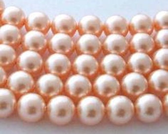 SWAROVSKI Crystal Pearl Beads 5810 PEACH