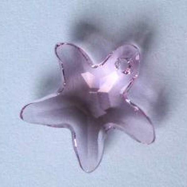 1 SWAROVSKI 6721 Starfish Crystal 16mm Star LIGHT AMETHYST