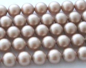 SWAROVSKI Crystal Pearl Beads 5810 POWDER ALMOND