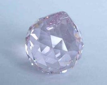 1 SWAROVSKI 8558 Strass Crystal Ball Prism 20mm ROSALINE