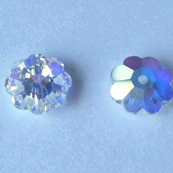 SWAROVSKI 3700 Margarita Crystal AB Bead SPARKLE