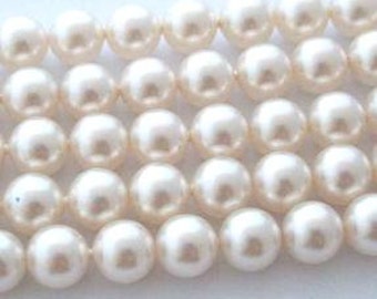 SWAROVSKI Crystal Pearl Beads 5810 WHITE