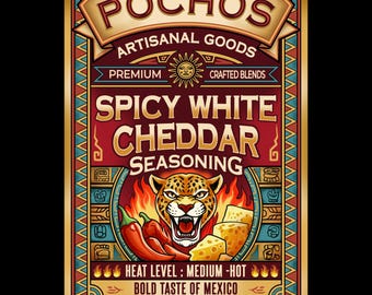 Spicy white cheddar seasoning