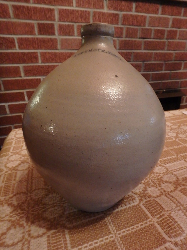 ON SALE Israel Seymour Troy New York Ovoid Jug 1 Gallon Etsy