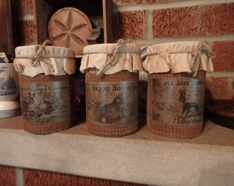 Handmade Pantry Cans