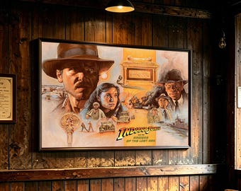 ポスター インディージョーンズ魔宮の伝説 映画 インディ・ジョーンズ
