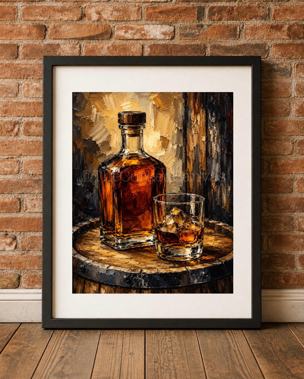 パブミラー　makers mark 絵画 Makers Mark Poster - Etsy