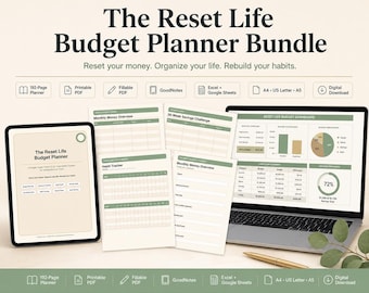 The Reset Life Budget Planner Bundle