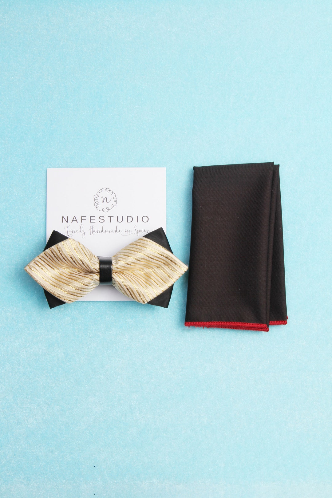 mens bow tie pre tied
