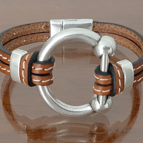 western jewelry leather bracelet for woman horse bridle bit equestrian jewelry chunky horse gifts for women best gift for women horse lovers