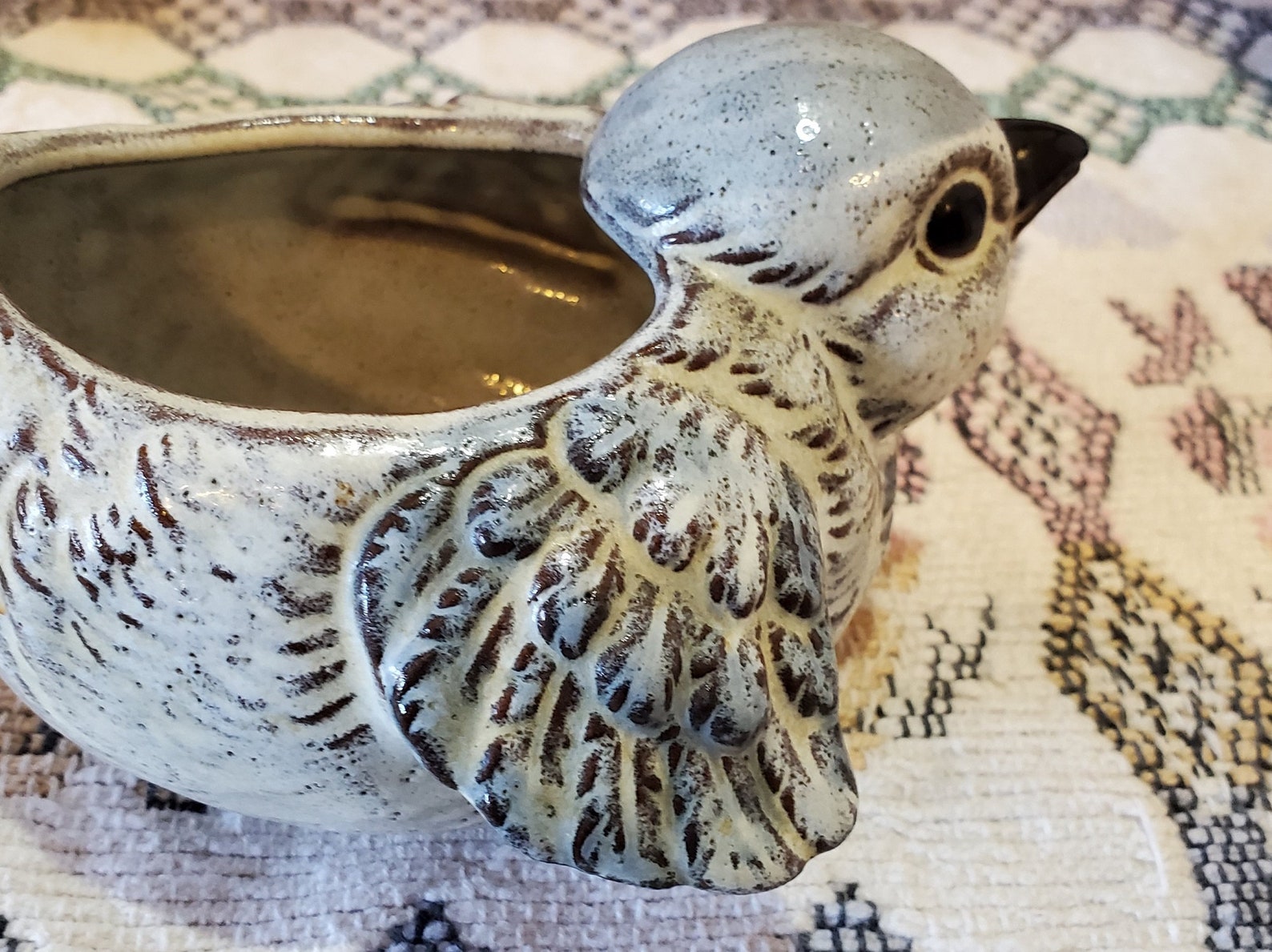 Handmade Vintage two baby Pottery planters. BOTH for 49.00 Etsy