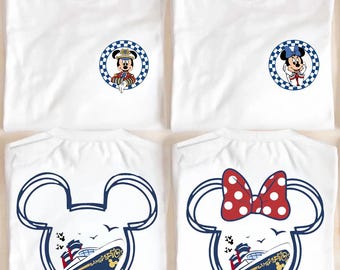 Disney Cruise Shirt, Family Cruise Shirts 2026, Captain Mickey Shirt, Minnie Bow Cruise T-shirt, Disney Group Vacation Tee, Matching Cruise